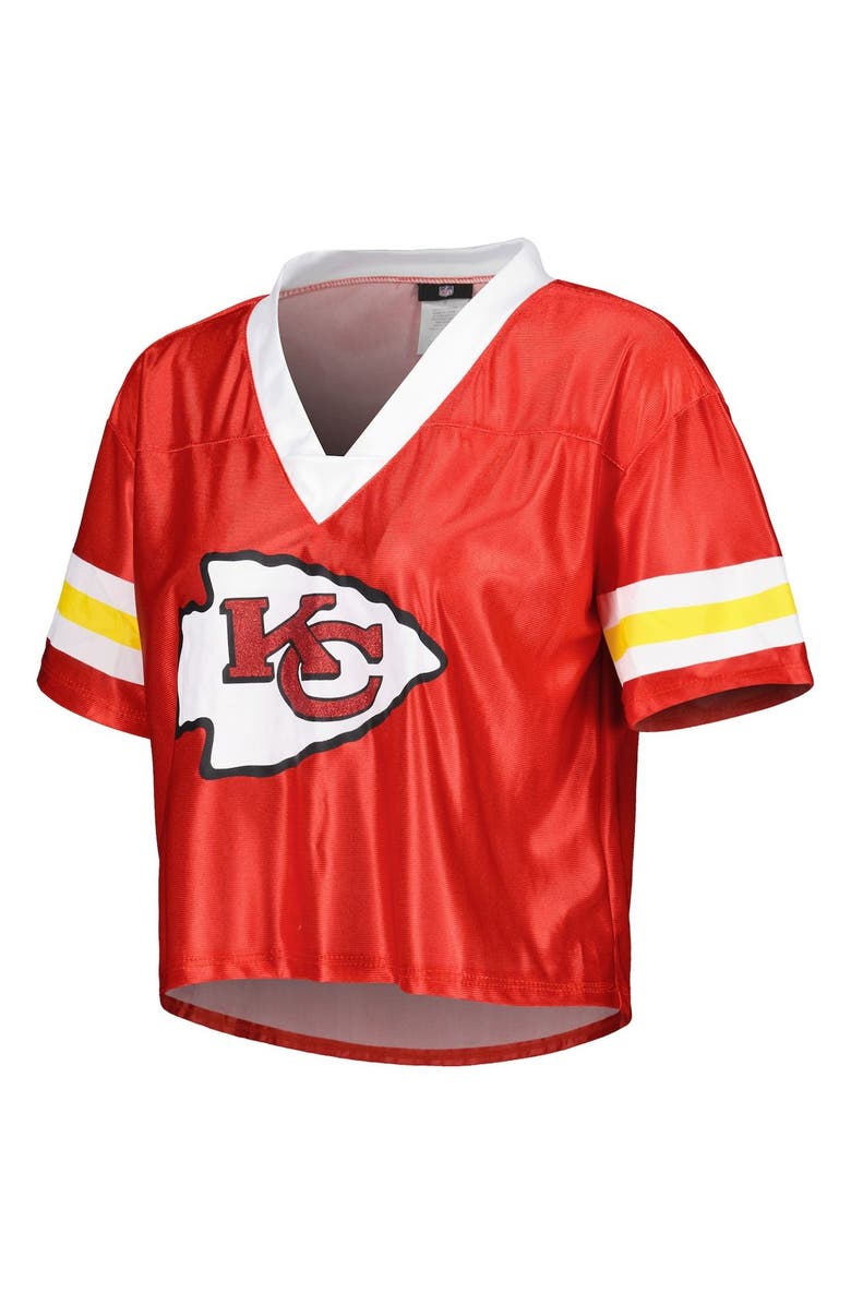 JERRY LEIGH Women's Red Kansas City Chiefs Game Day Costume Sleep Set, Alternate, color, 