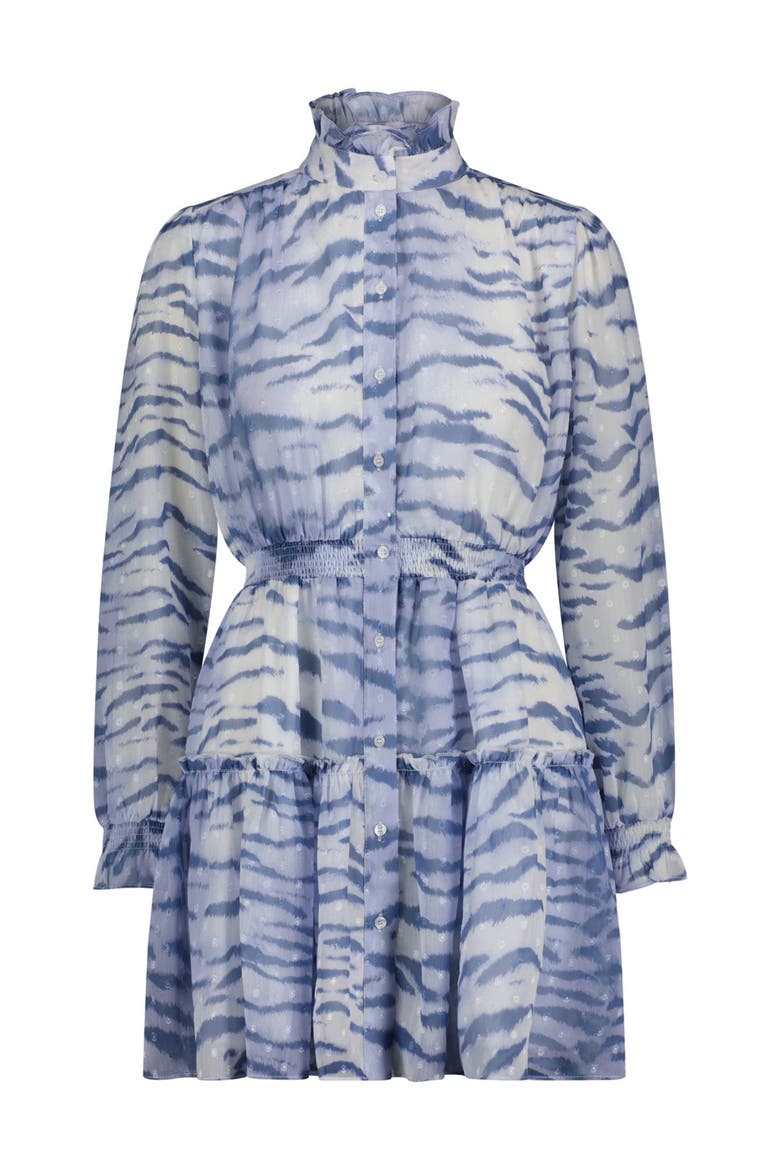The Maxwell Dress, Alternate, color, Navy Print