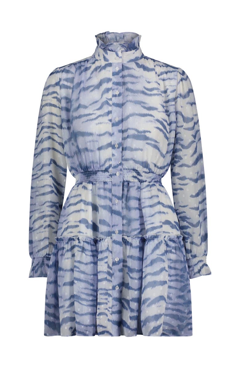 The Shirt by Rochelle Behrens The Maxwell Dress, Alternate, color, Navy Print
