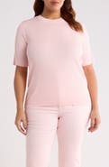Jones New York Sutton Crewneck Short Sleeve Sweater