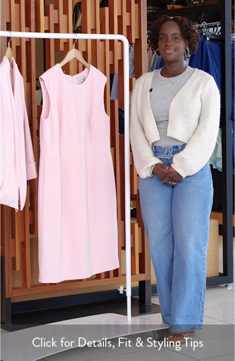 Cap Sleeve Sheath Dress, sales video thumbnail