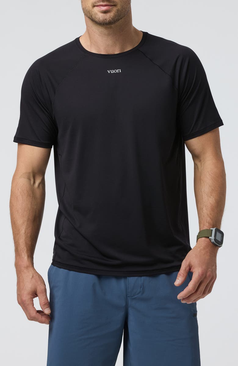 Vuori Short Sleeve Precept Tech Tee, Main, color,