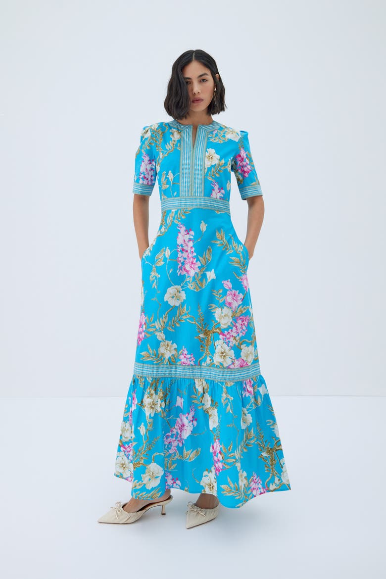 Darcie Blue Dress, Main, color, Blue