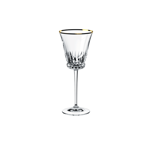 Villeroy & Boch Grand Royal Gold White Wine Pair In Clear