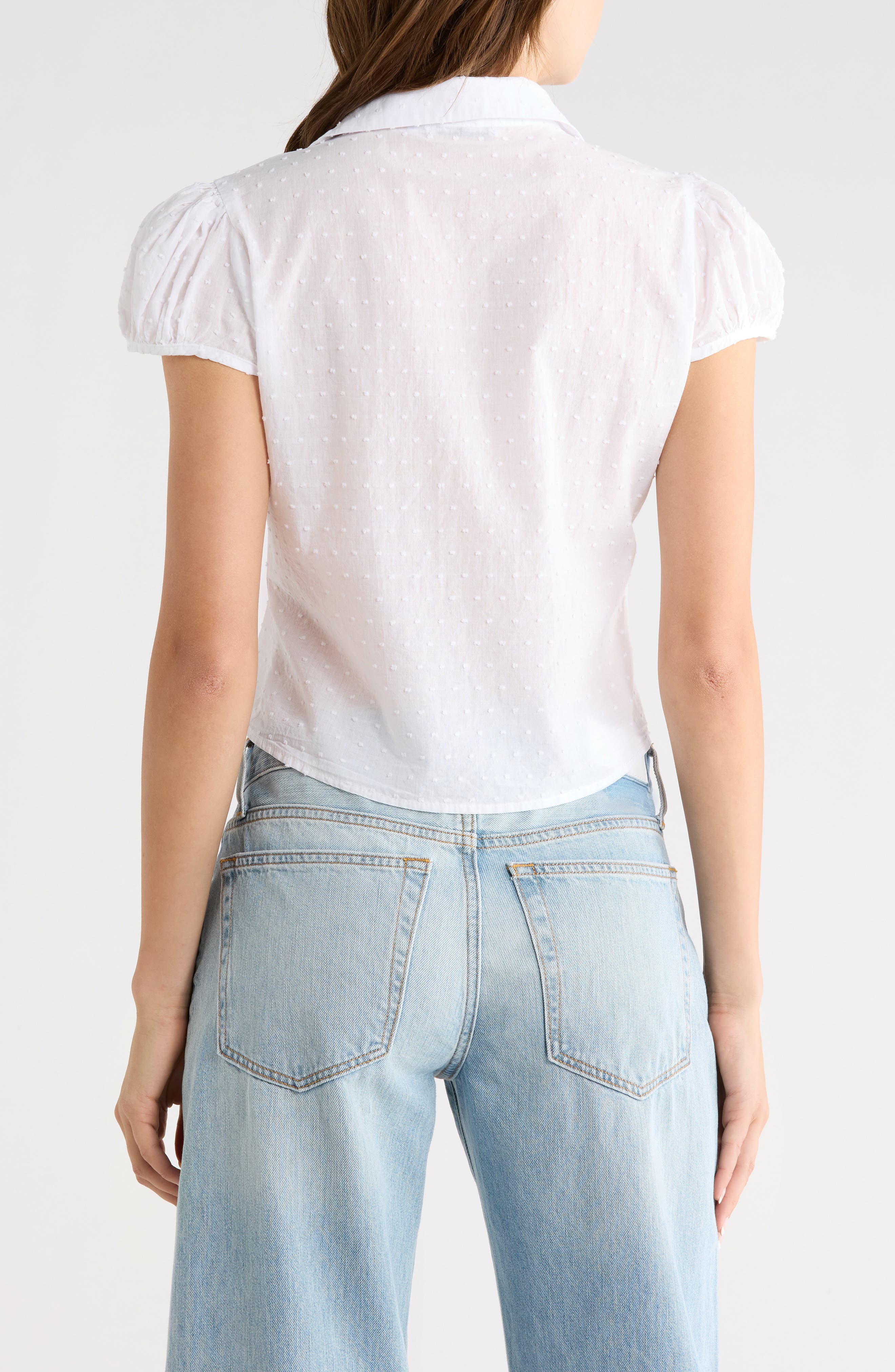 Eloise Cotton Button-Up Top - image 2