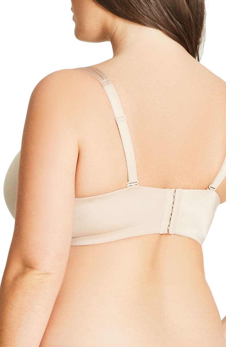 City Chic Adore Underwire Bra, Alternate, color, Latte