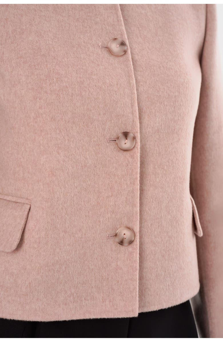 LAMARQUE ALESSIA | Double Face Wool Jacket, Alternate, color, Heather Pink