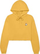 Dalix Heartly Ghost Cropped Hoodie