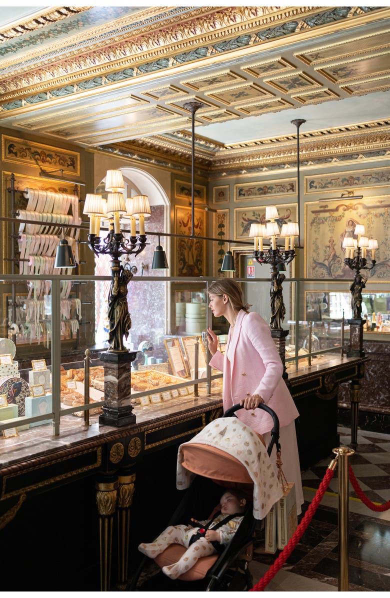 ATELIER CHOUX Sweetie Pie Cotton Swaddle, Alternate, color, 