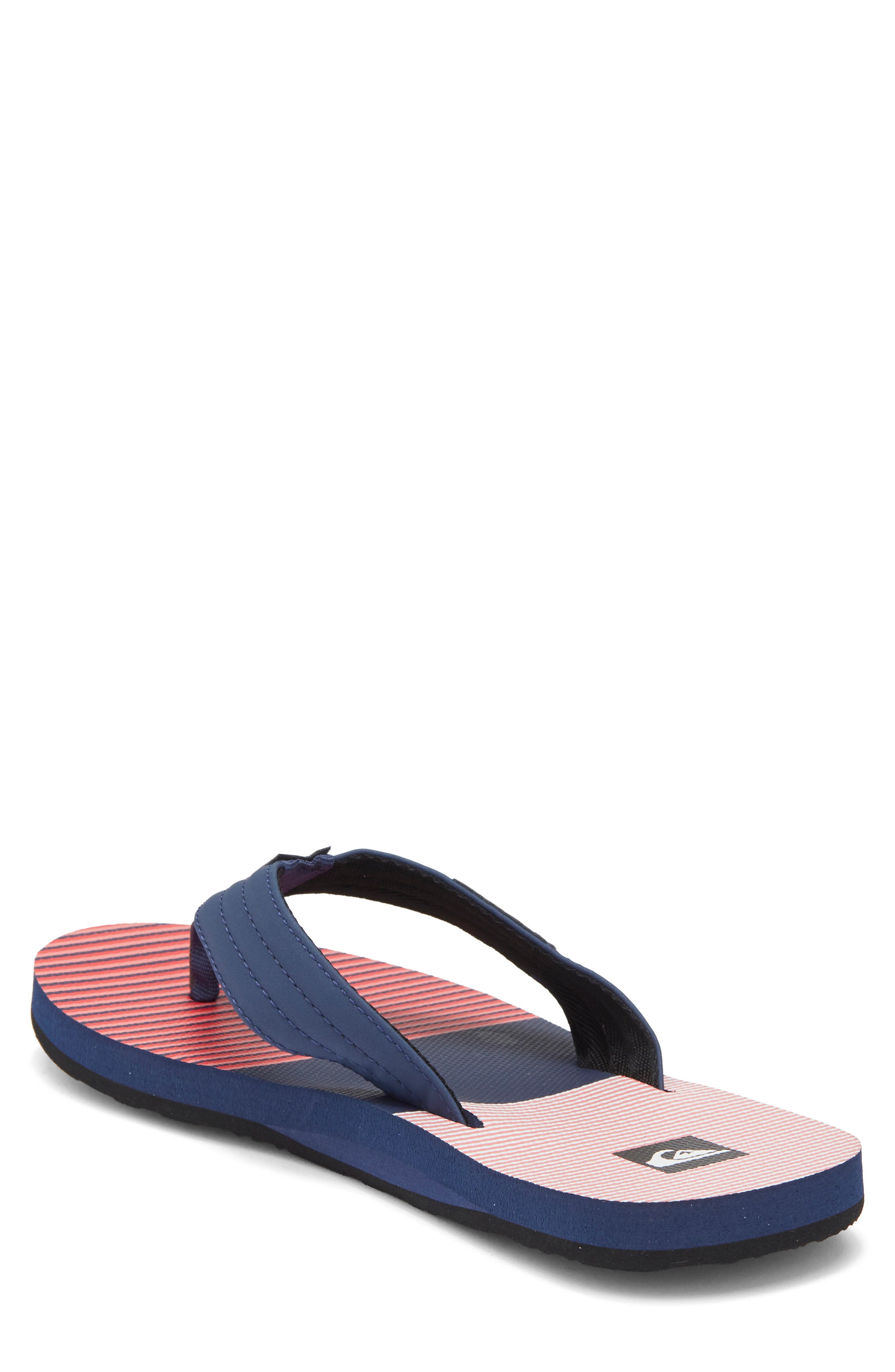 Foundation Flip Flop, Alternate, color, BLUE RED