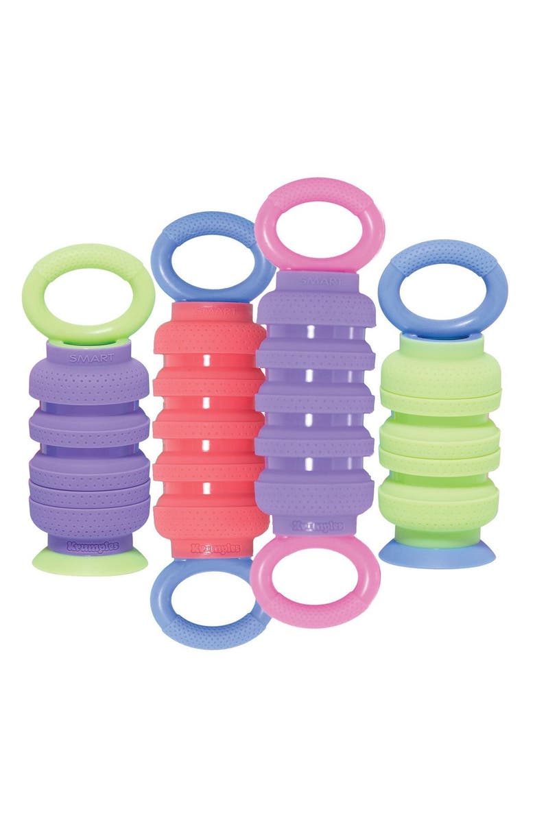 Smart Toys & Games Krumples Silicone Plungy and Pully - Set of 4, Main, color, Multicolor