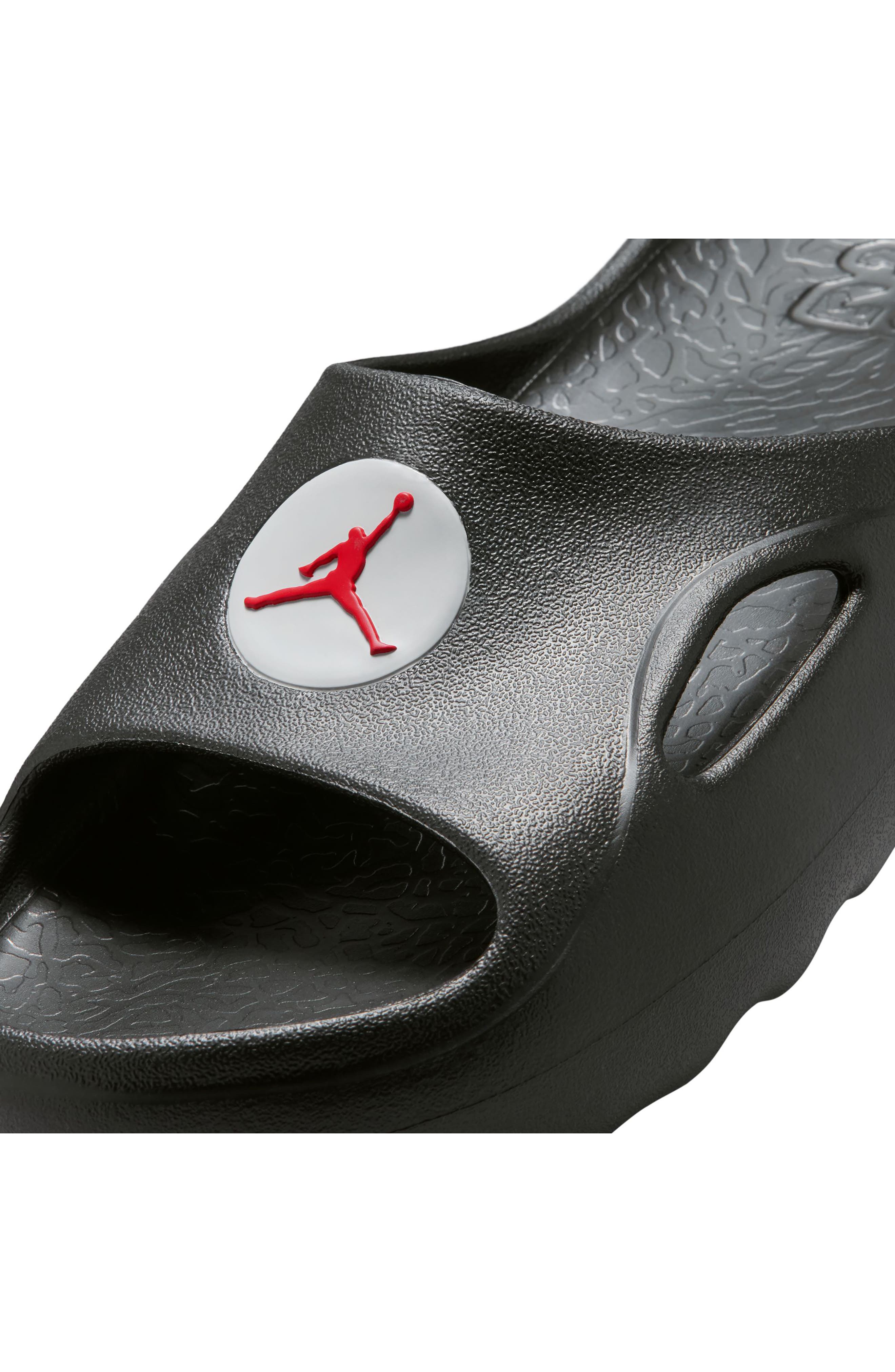 Nike Kids' Hydrip Slide, Alternate, color, Black/ Red/ Tech Grey