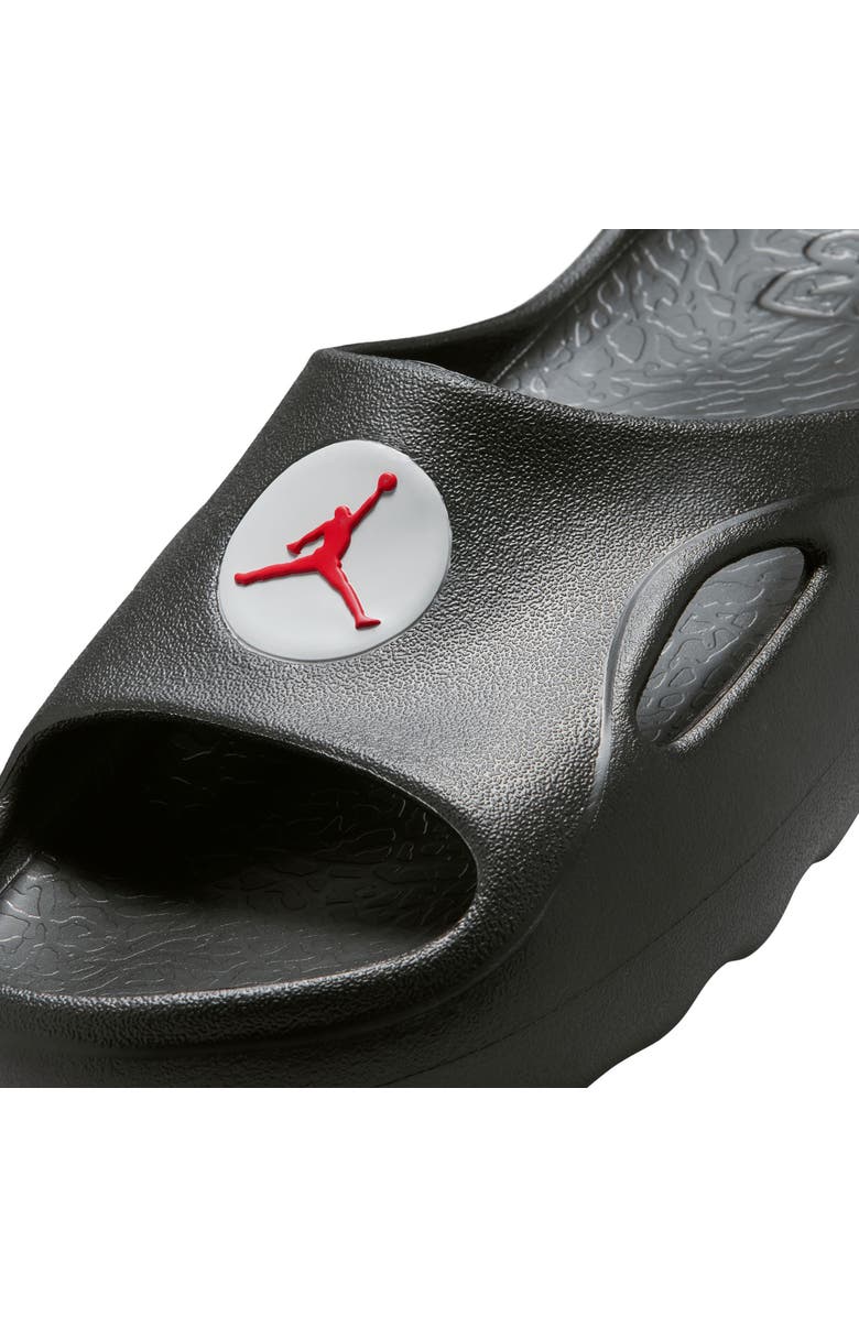 Nike Kids' Hydrip Slide, Alternate, color, Black/ Red/ Tech Grey