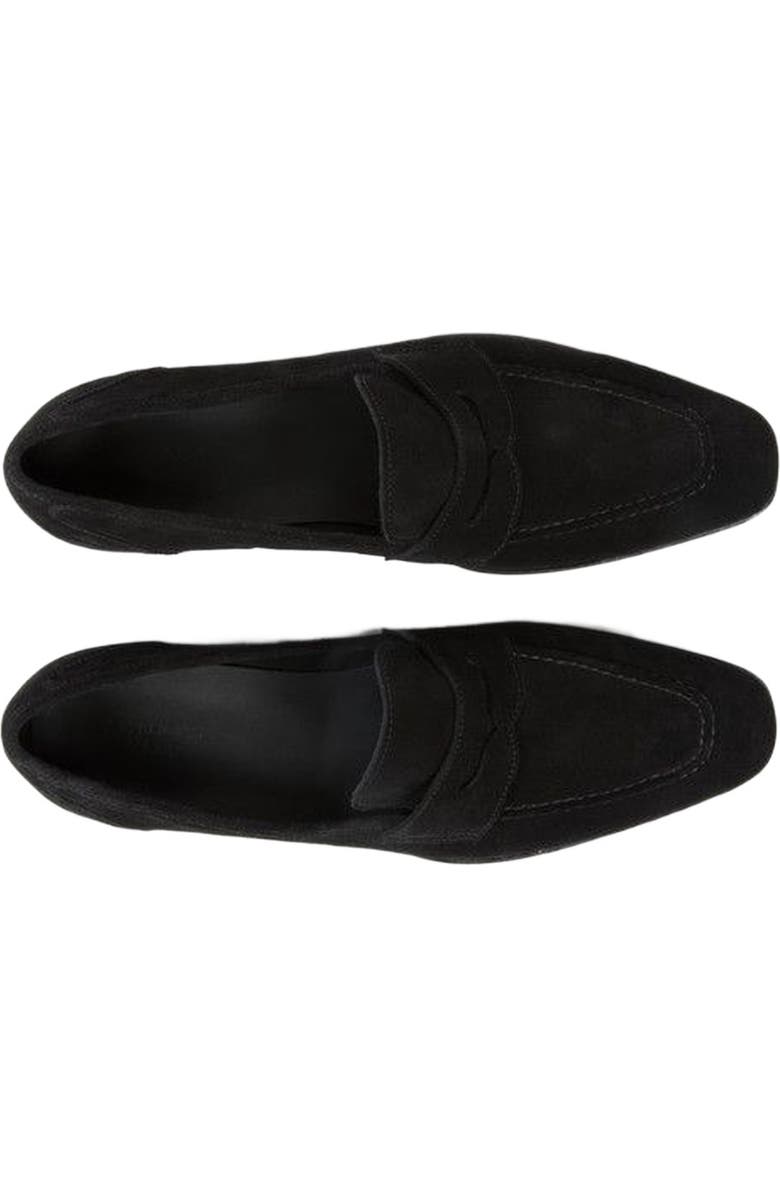 Anthony Veer Belmont Penny Loafer, Alternate, color, Velvet Noir Black