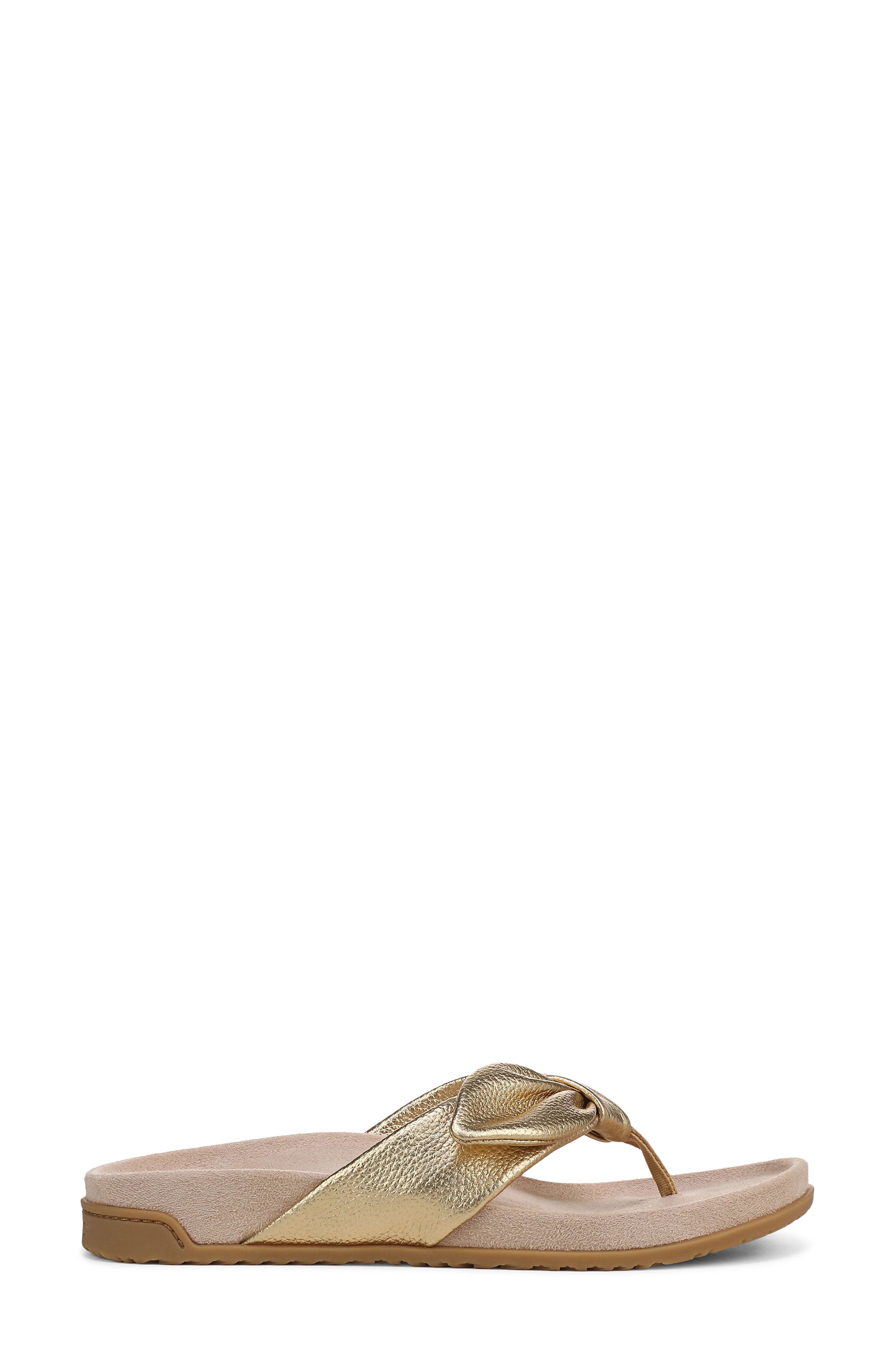 Eva Flip Flop, Alternate, color, GOLD