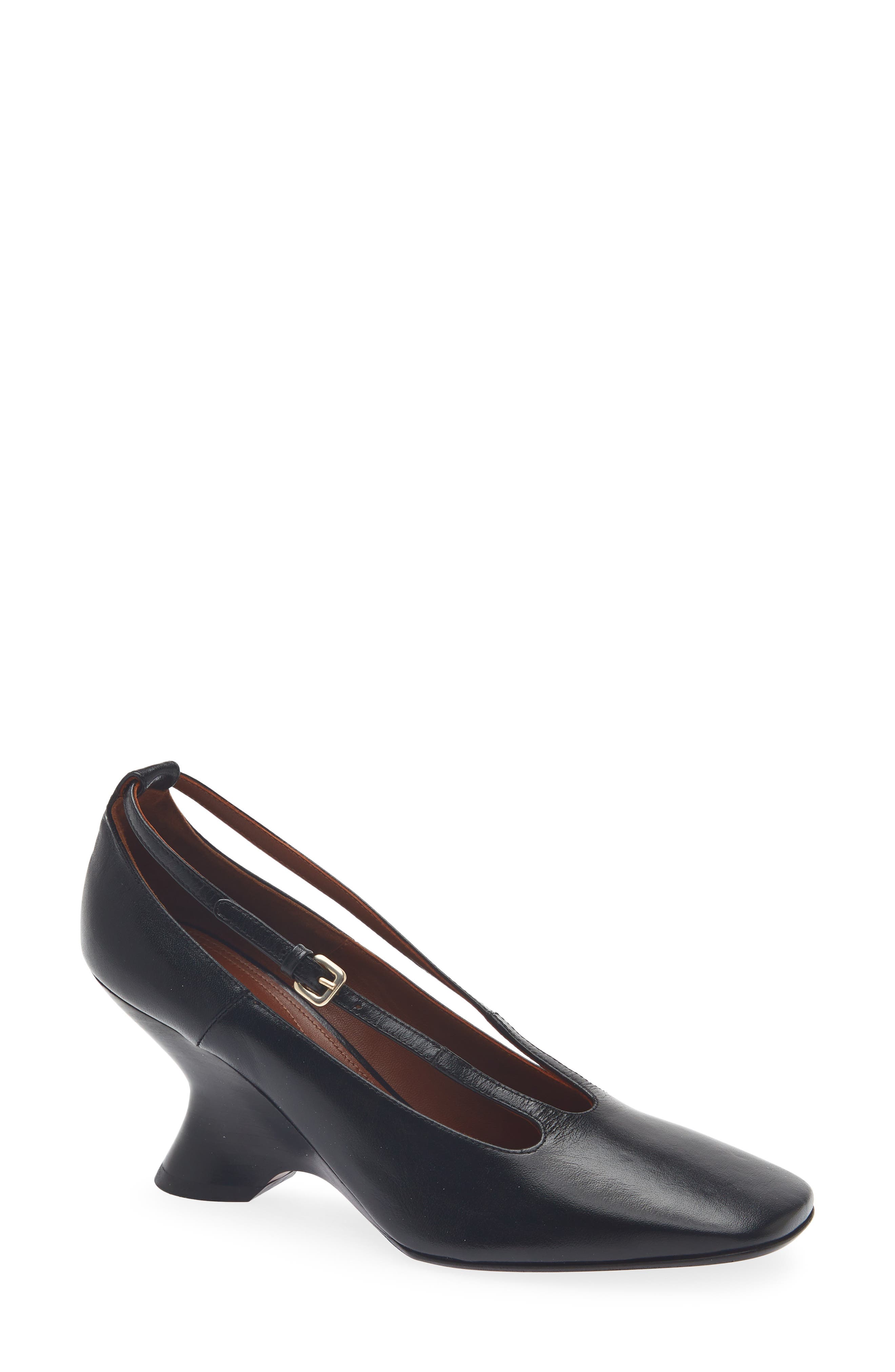 Dented Wedge Pump, Main, color, 900 BLACK