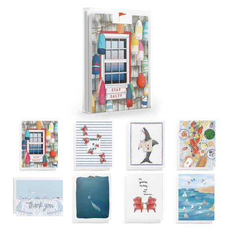 Nautical Greeting Card Pack Assorted Set (8 ct.)