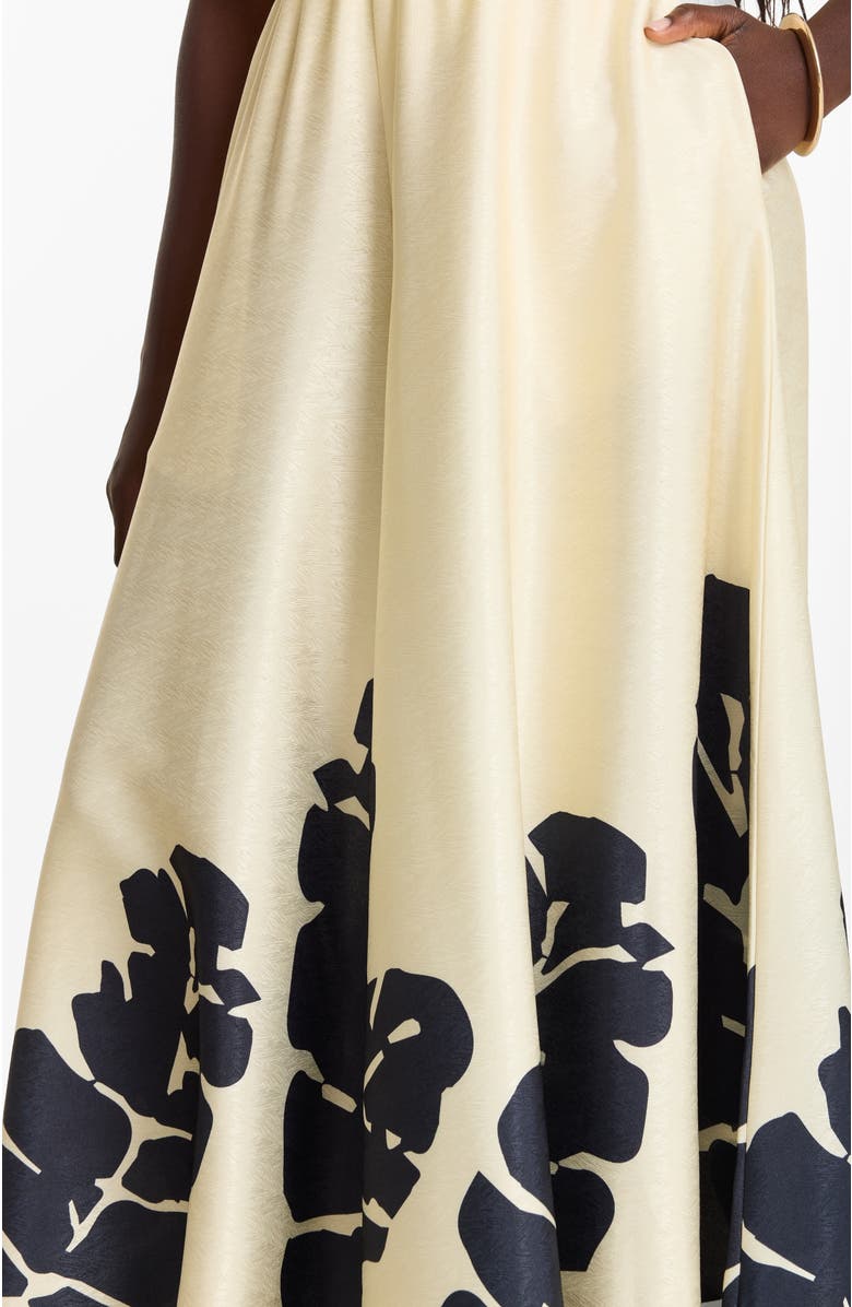 DIARRABLU Nala Noir Wide-Leg Palazzo Jant Pants, Alternate, color, Nala Noir