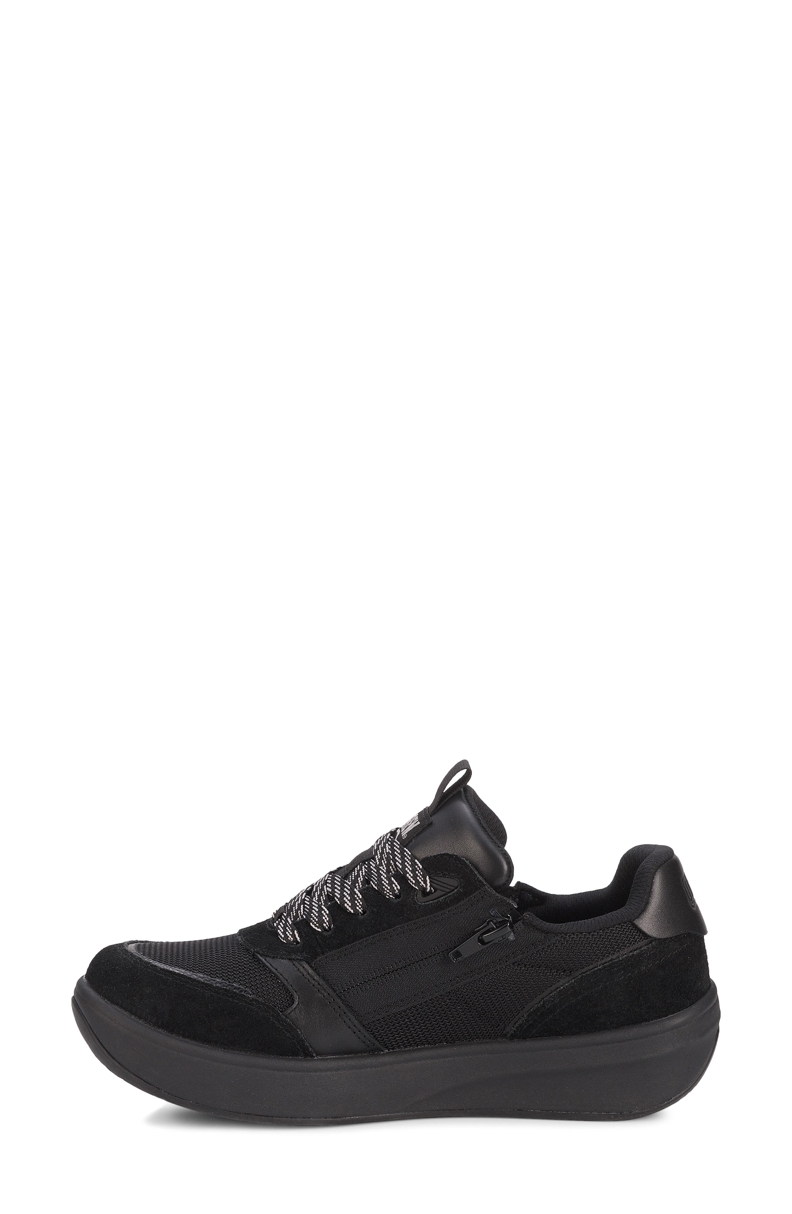 DREW Happy Sneaker, Alternate, color, Solid Black Combo