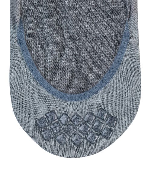 Falke Step Cotton No Show Socks Box In Gray