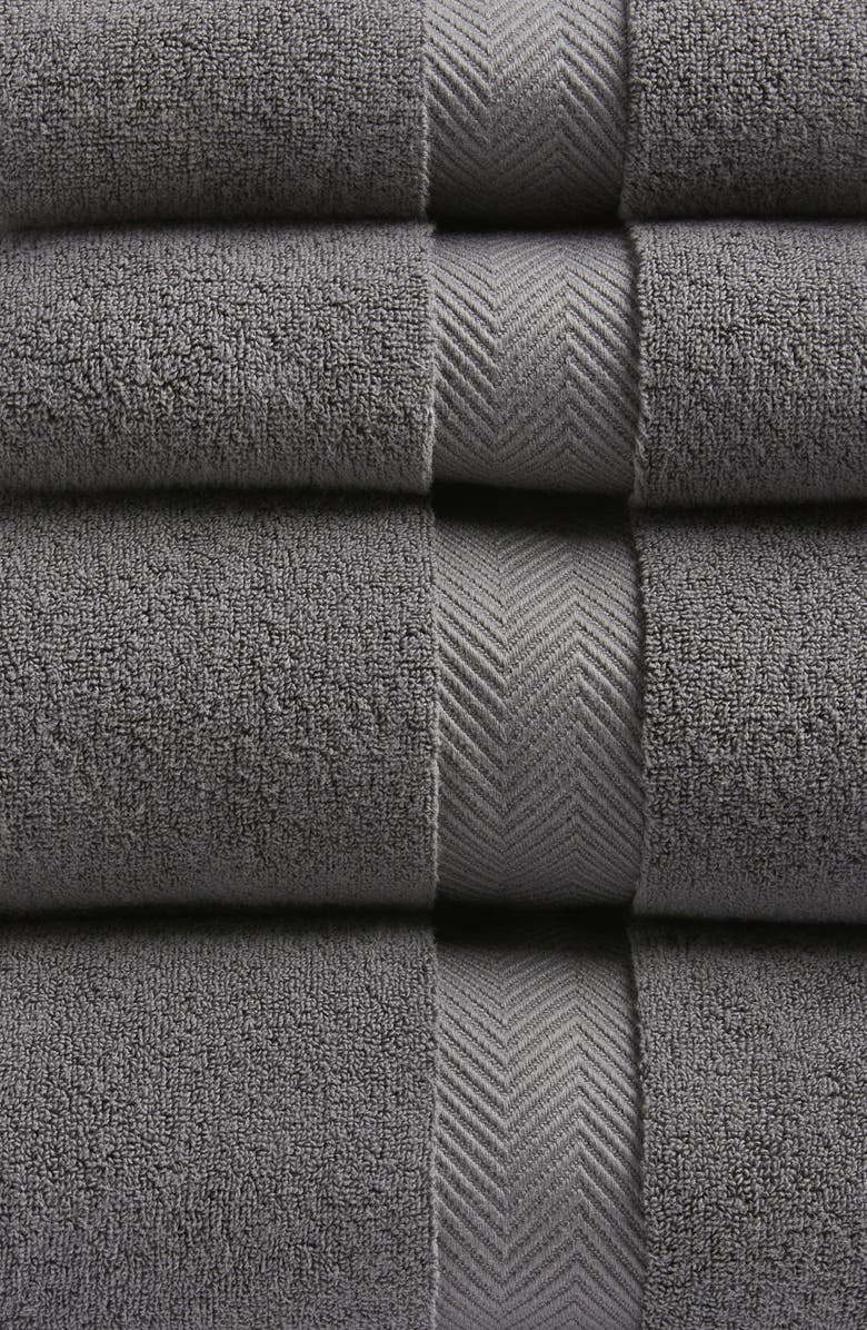 Nordstrom Organic Hydrocotton 4-Piece Bath Essentials Set $116 Value, Alternate, color, Grey Onyx