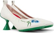 Camper Twins Leather Pump