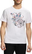 Robert Graham Jungle Tiger Knit Graphic T-Shirt