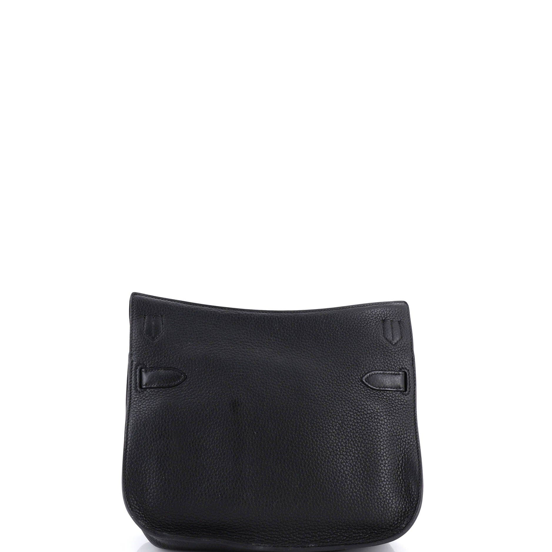 Pre-Owned Hermes Jypsiere Bag Clemence 28, Alternate, color, Noir