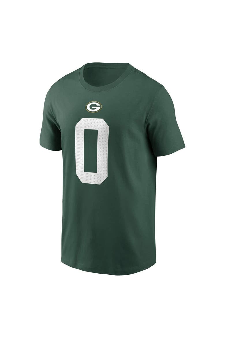 Men's Nike Matthew Golden Green Green Bay Packers Name & Number T-Shirt, Alternate, color, Green