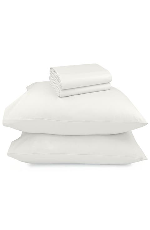 Signature Comfort 100% Egyptian Cotton Cool Percale Sheet Set