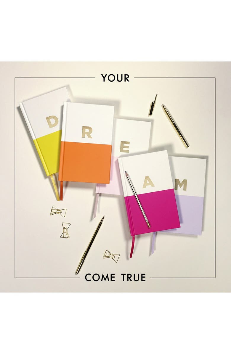 Kate Spade New York 'dipped' personalized journal, Alternate, color, 