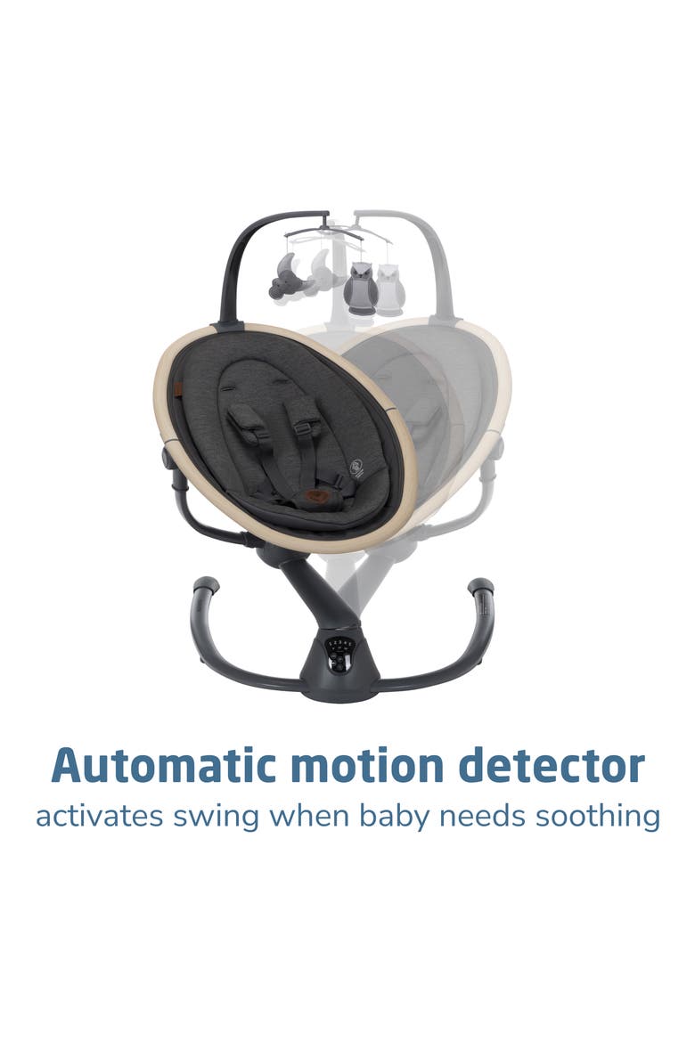 Cassia Baby Swing, Alternate, color, CLASSIC GRAPHITE