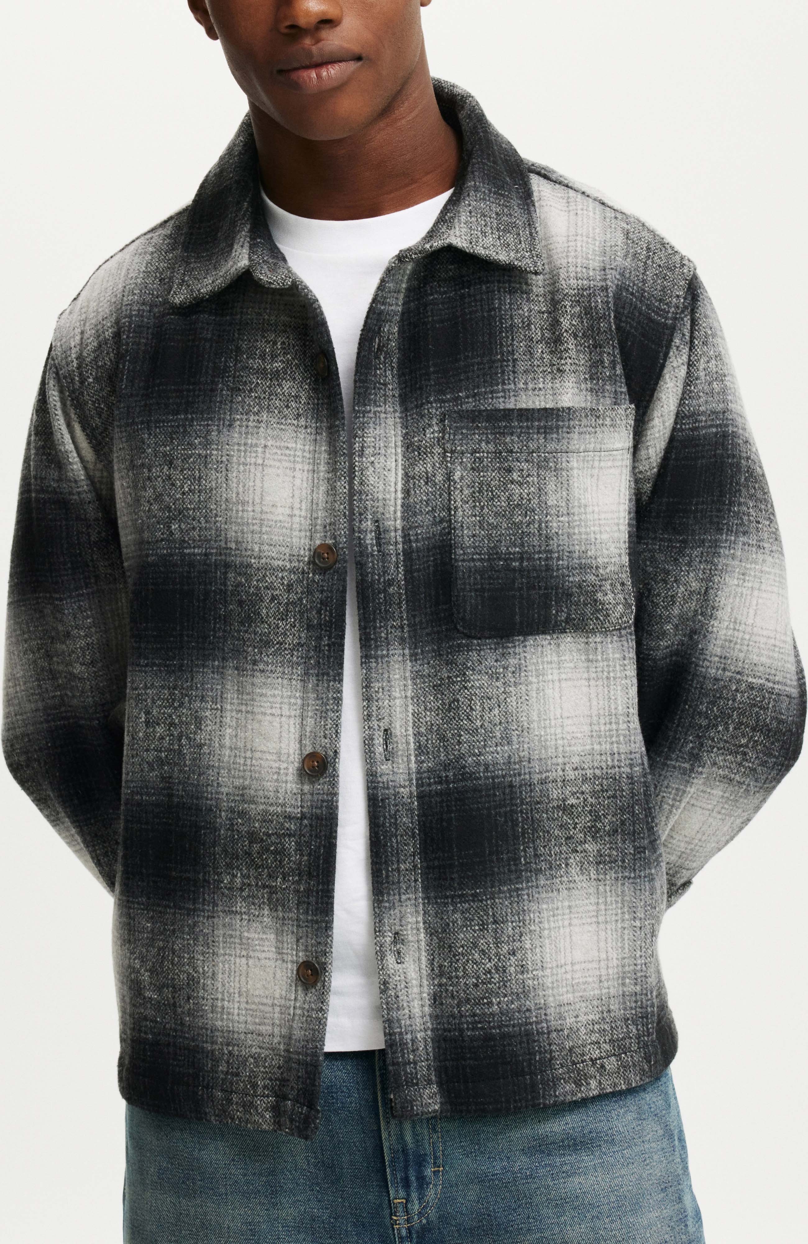 selected Black Shadow Check