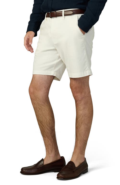 Joe's Palmer Stretch Twill Shorts In Chalk