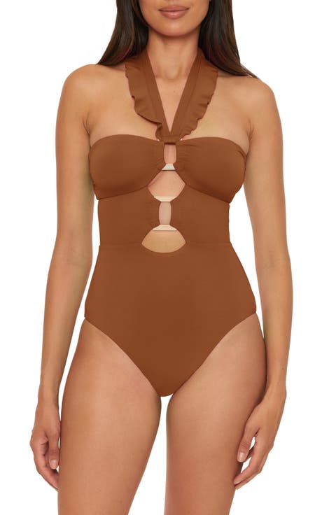 Buckle Up One-Piece Swimsuit