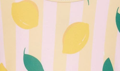 Shop Dot Australia Kids' Lemon Frill Swim Tank In Yellow