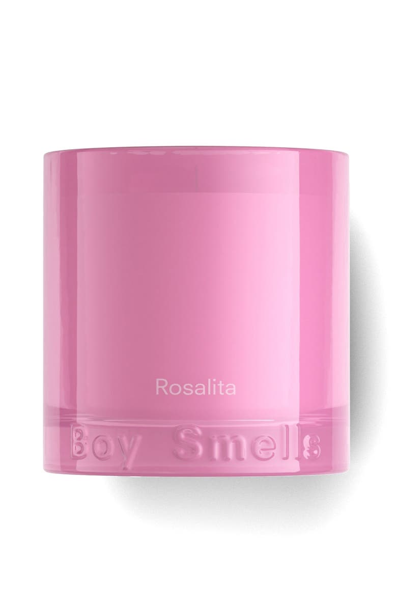 Boy Smells Rosalita Candle, Main, color,