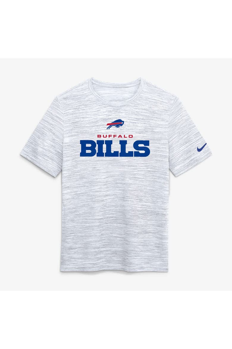 Men's Nike Ash Buffalo Bills Velocity Endurance Run Dri-FIT T-Shirt, Alternate, color, Ash