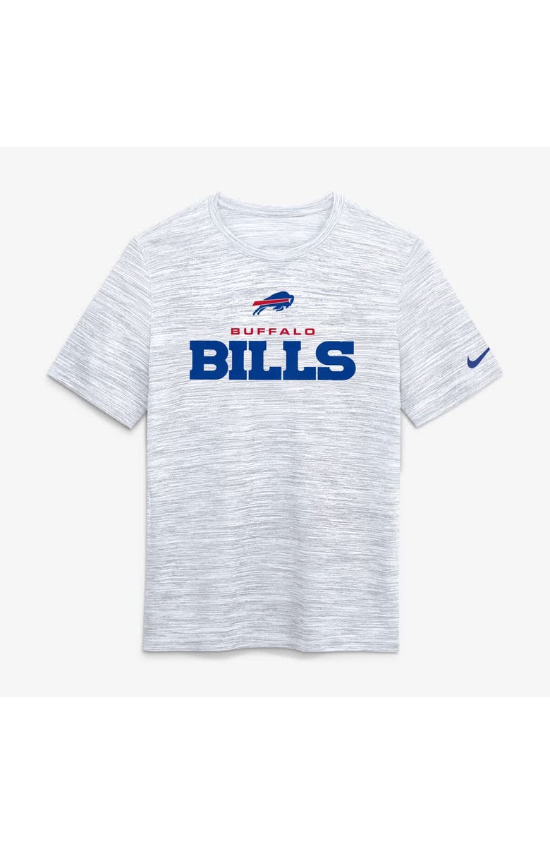 Nike Men's Nike Ash Buffalo Bills Velocity Endurance Run Dri-FIT T-Shirt, Alternate, color, Ash