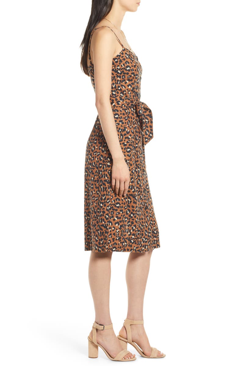 Rails Evie Sleeveless Tie Waist Dress, Alternate, color,