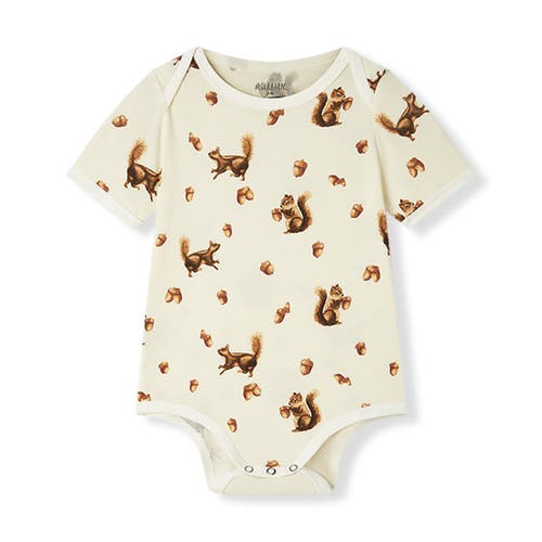 Milkbarn Luxe Stretch One Piece In Brown