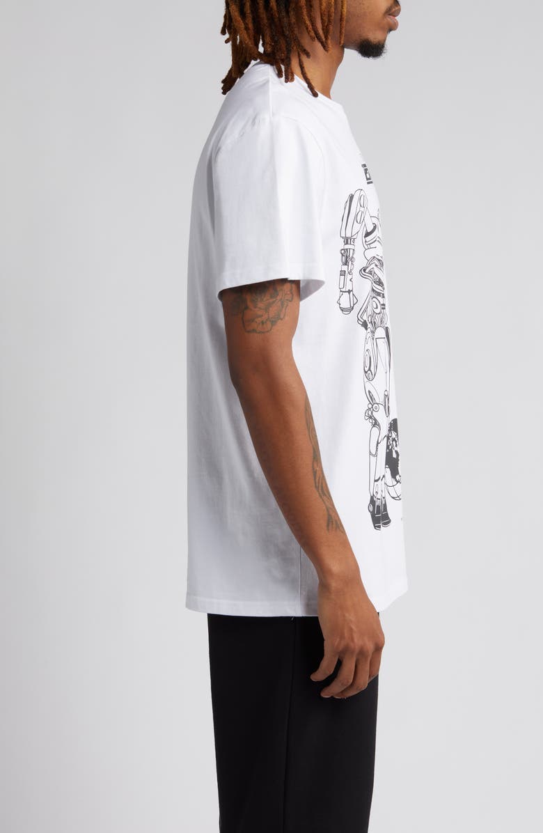 Billionaire Boys Club Peace Oversize Graphic T-Shirt, Alternate, color,