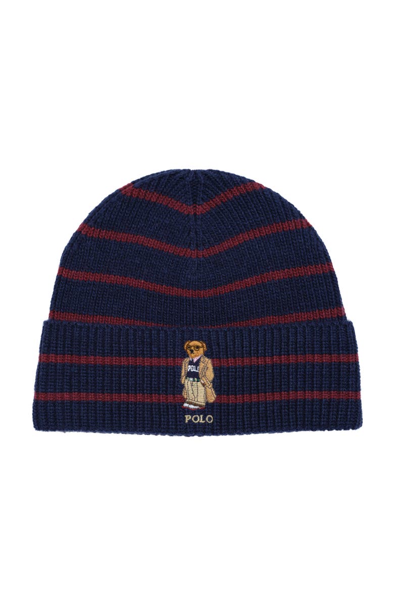 Polo Ralph Lauren Polo Bear Hiking Bear Knit Cuffed Hat Polo Ralph Lauren Men main image 4