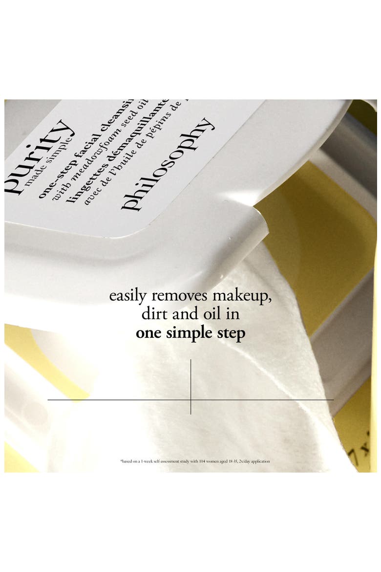 purity made simple one-step facial cleansing cloths, Alternate, color, NO COLOR