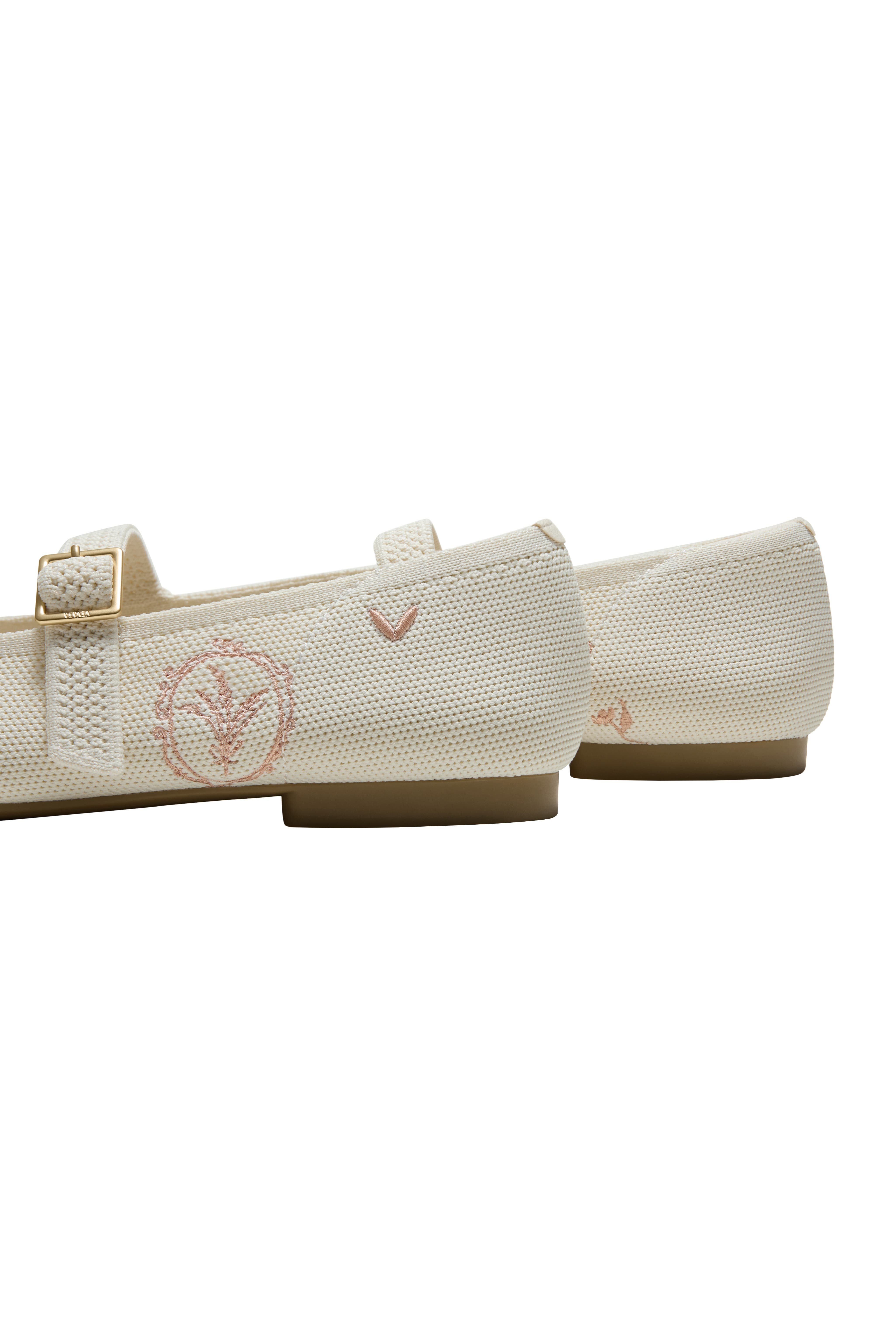Healing Garden | Square-Toe Margot Mary Jane, Alternate, color, CREAM FRENCH FLORAL EMB