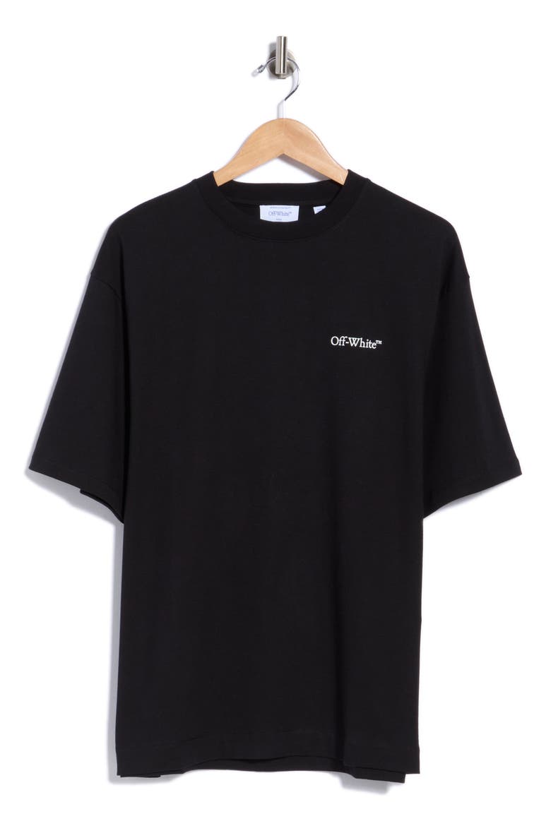Skate Fit Tape Arrow Cotton T-Shirt, Main, color, BLACK