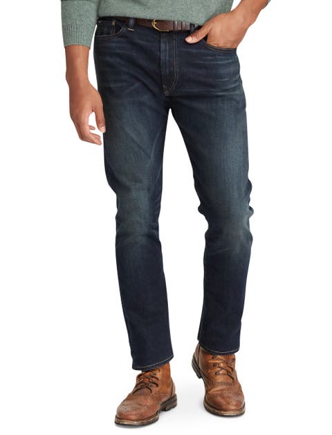 Big & Tall Hampton Relaxed Straight Fit Lightweight Stretch Jeans  Murphy Wash