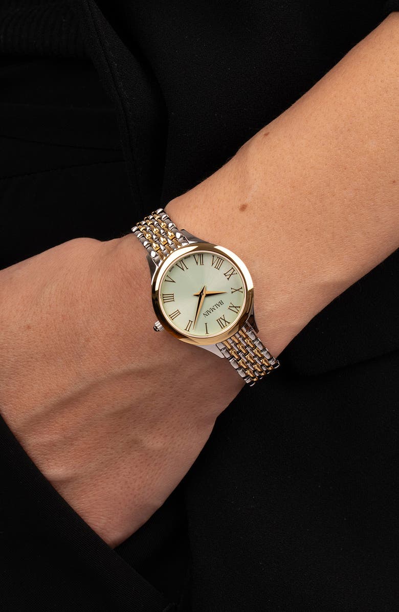 Balmain de Balmain Bracelet Watch, 29mm, Alternate, color, Two Tone Steel Gold