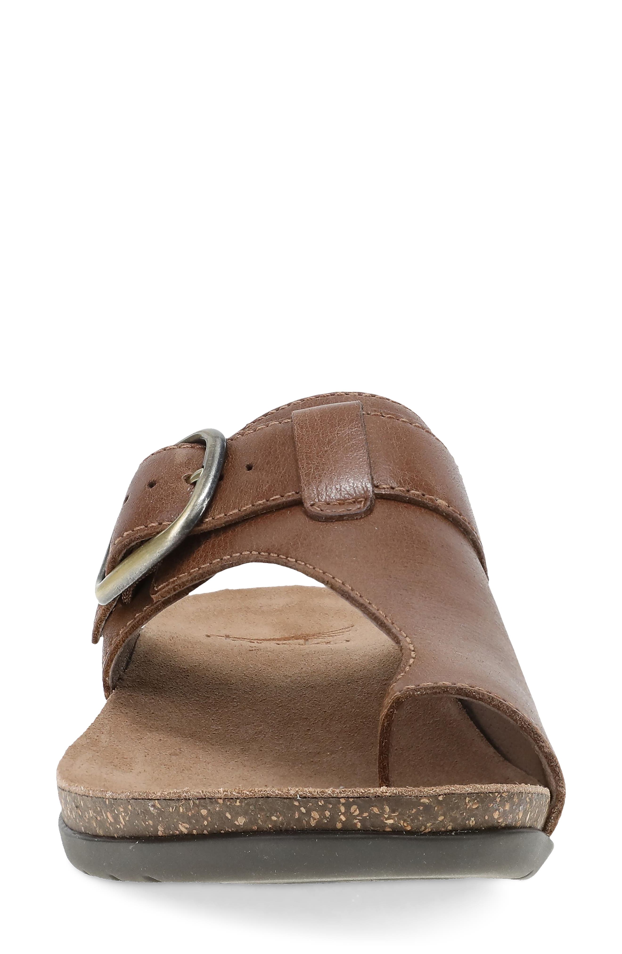 Dansko Rylee Sandal, Alternate, color, Brown