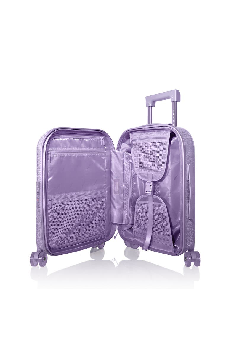 xCase Galaxy 21" Carry-On Luggage - Limited Edition, Alternate, color, Cosmic Amethyst